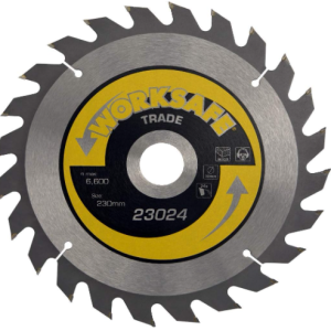 WORKSAFE TRADE TCT 230MM X 30MM X 24T BLADE